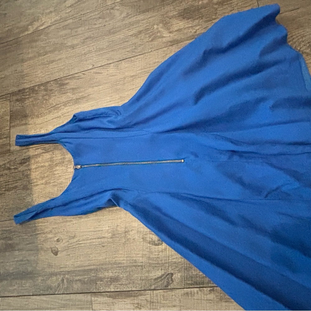 Alice + Olivia Blue Dress - Picture 3 of 4